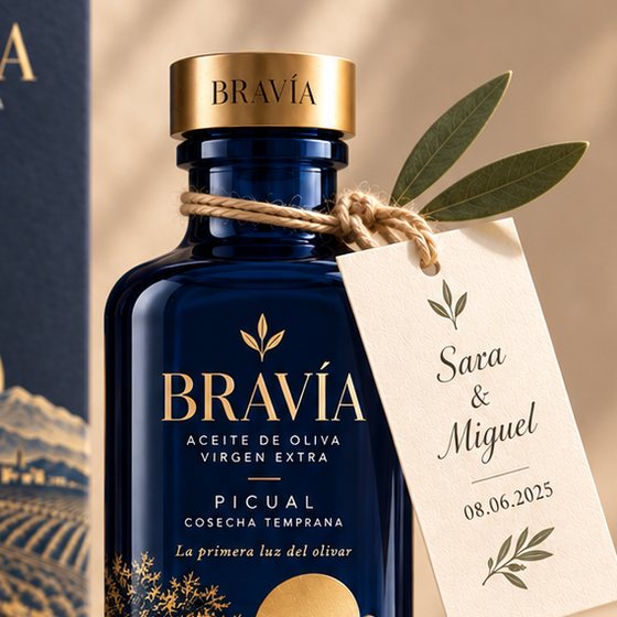 Botella individual de Bravía de 100 ml